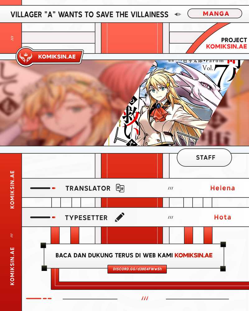 Komik Villager A Wants to Save the Villainess no Matter What! Chapter 38.1 gambar nomor 1
