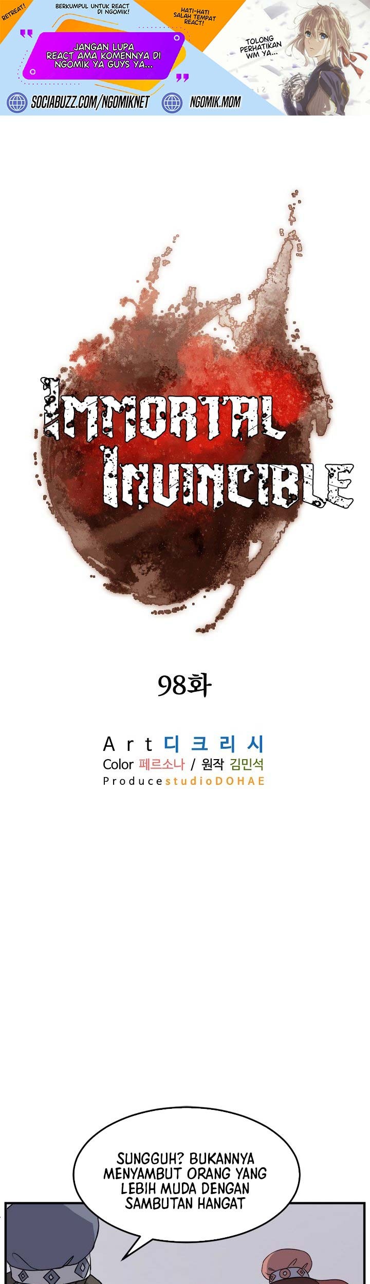 Manhwa Volcanic Age Chapter 283 gambar nomor 2