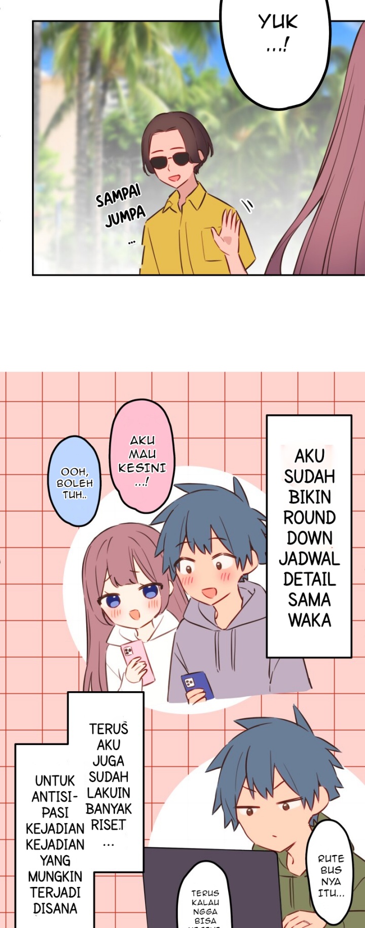 Waka-chan Is Flirty Again Chapter 215 Gambar 13
