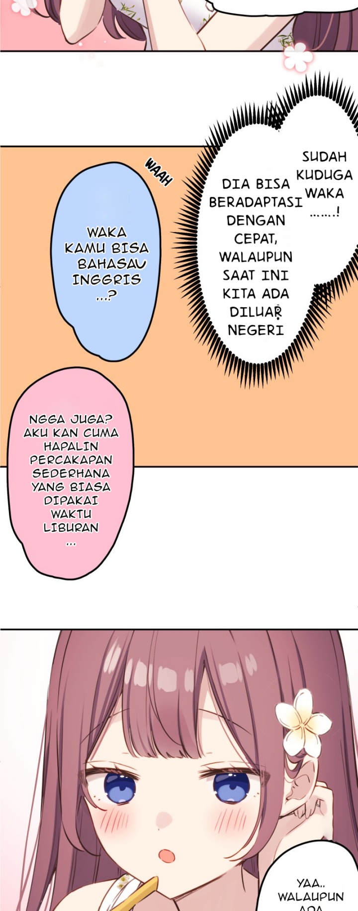 Waka-chan Is Flirty Again Chapter 215 Gambar 18