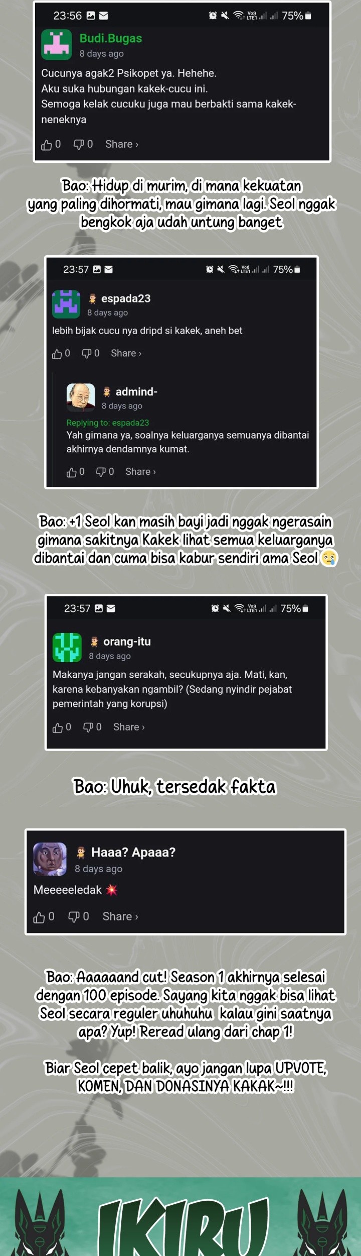 Warrior Grandpa and Supreme Granddaughter Chapter 100 Gambar 102