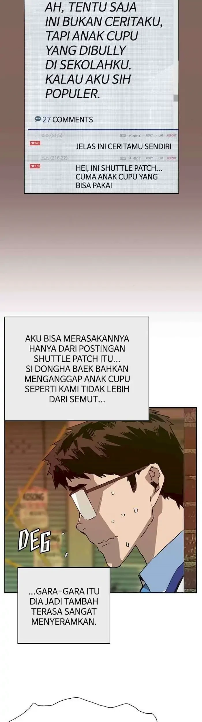 Weak Hero Chapter 186 Gambar 22