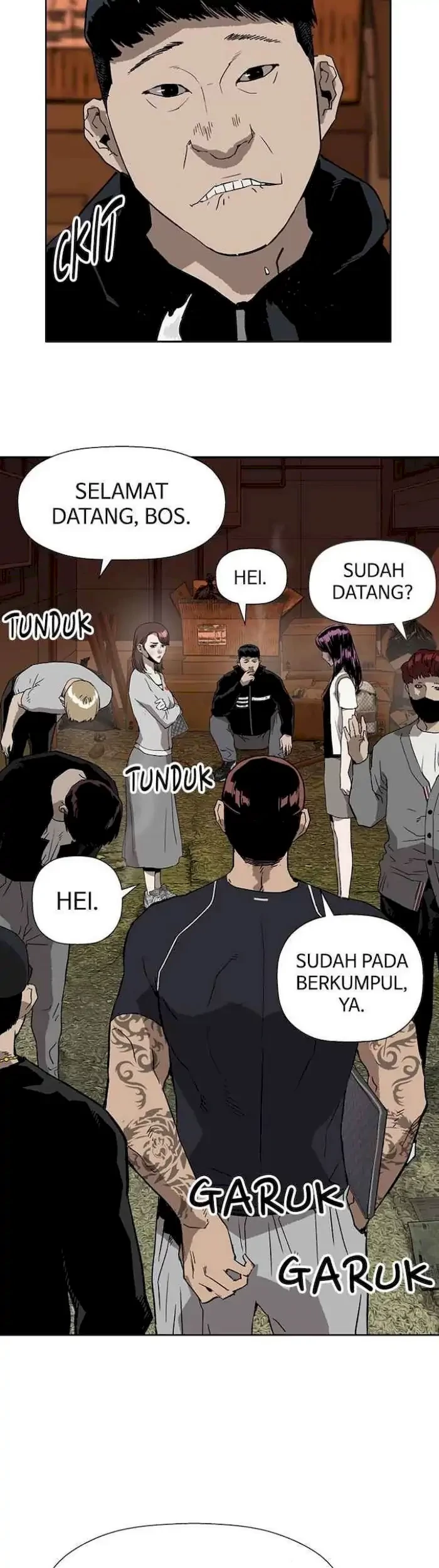 Weak Hero Chapter 187 Gambar 55