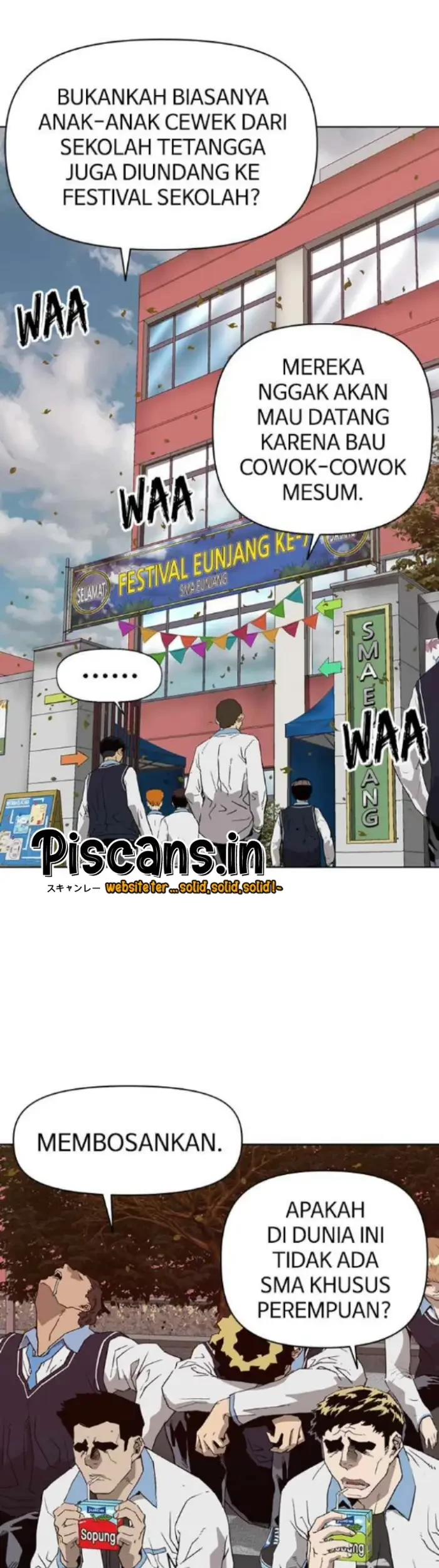 Weak Hero Chapter 217.1 Gambar 3