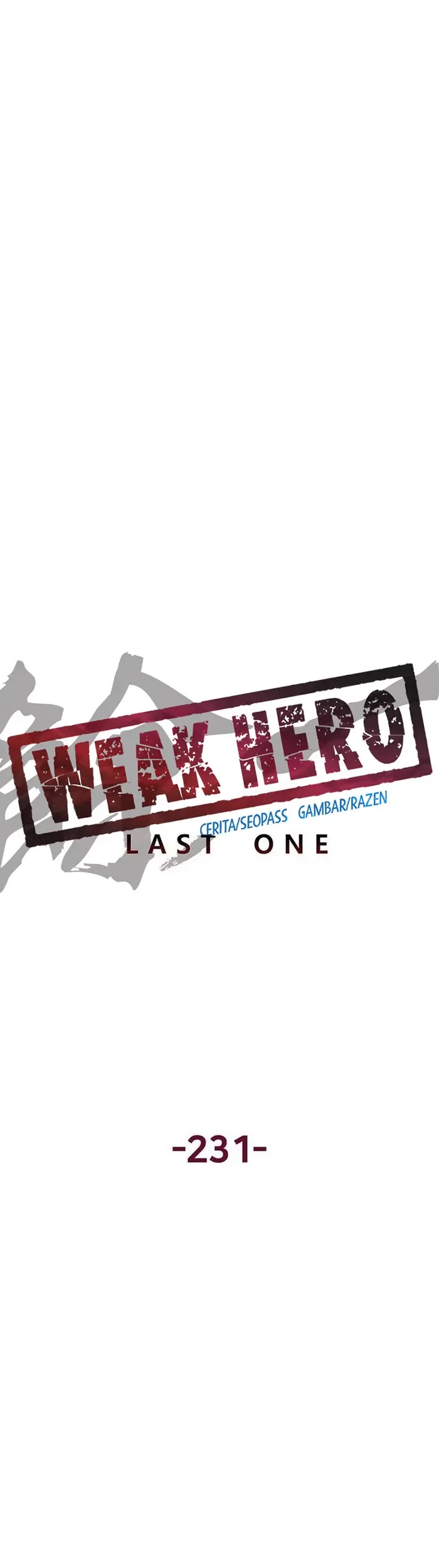 Weak Hero Chapter 231 Gambar 14