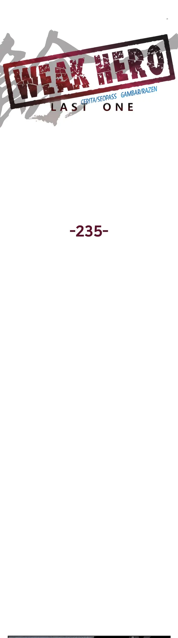 Weak Hero Chapter 235 Gambar 20