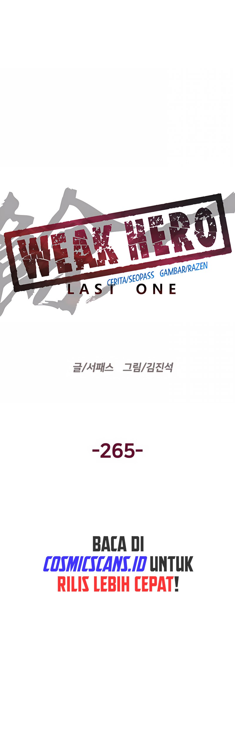 Weak Hero Chapter 265 Gambar 31