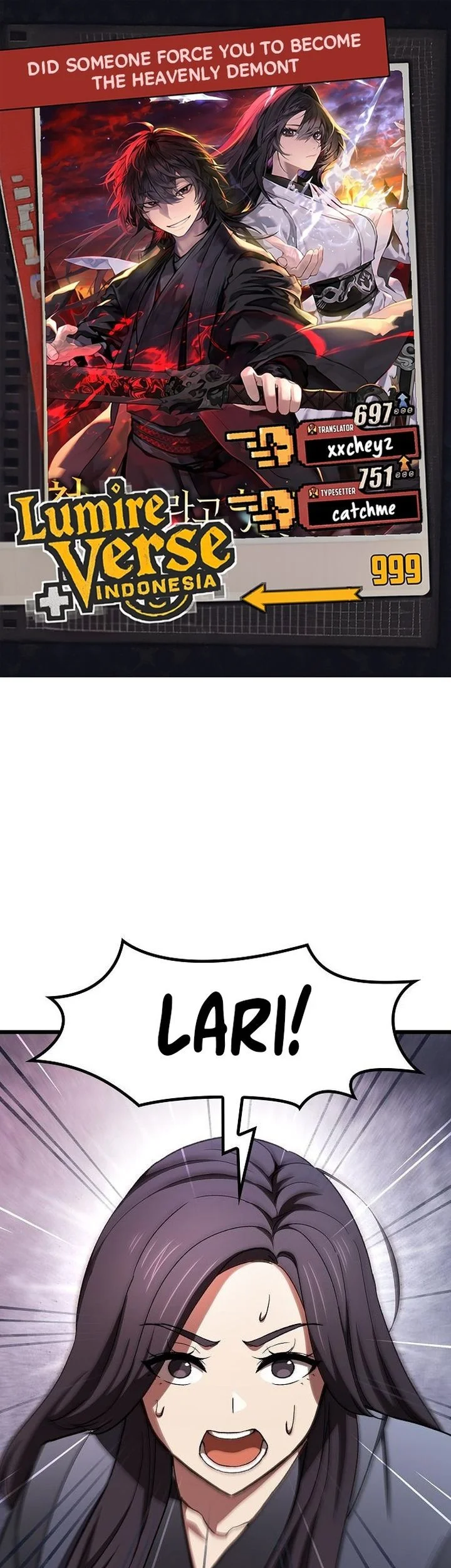 Komik Who’s threatening you with a knife to make you a Heavenly Demon? Chapter 15 gambar nomor 1