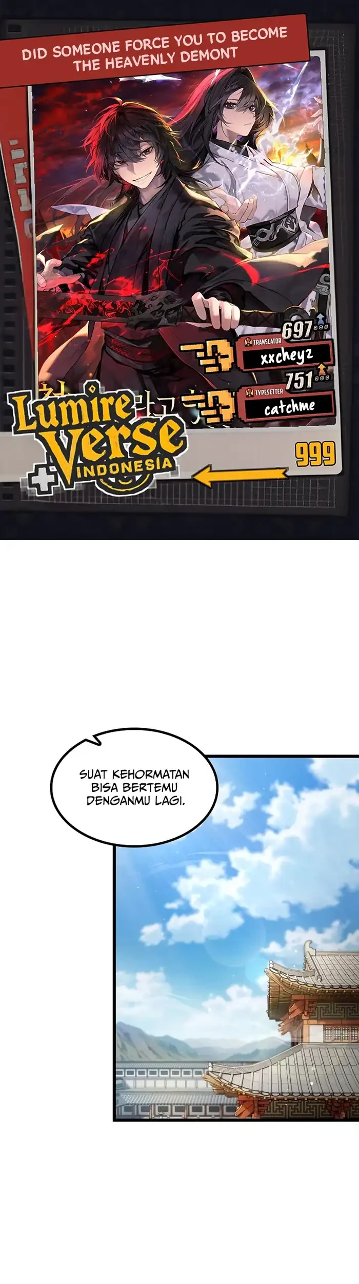 Komik Who’s threatening you with a knife to make you a Heavenly Demon? Chapter 17 gambar nomor 1