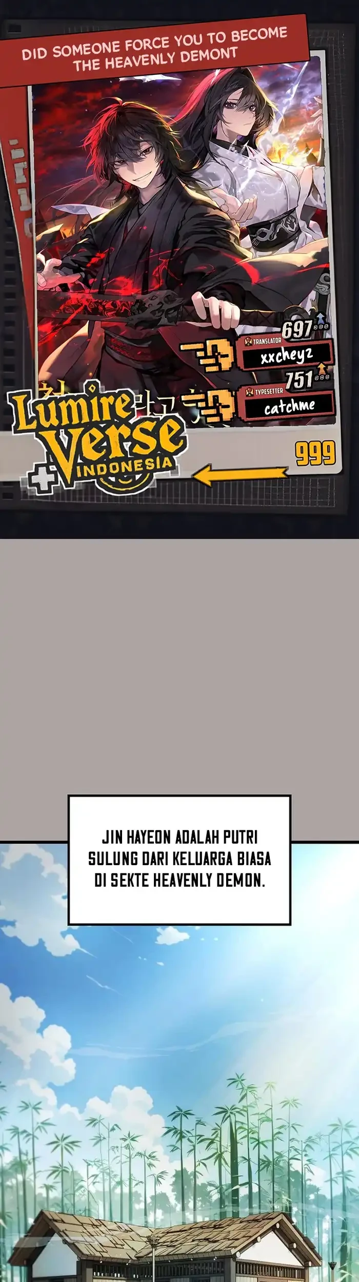 Komik Who’s threatening you with a knife to make you a Heavenly Demon? Chapter 18 gambar nomor 1