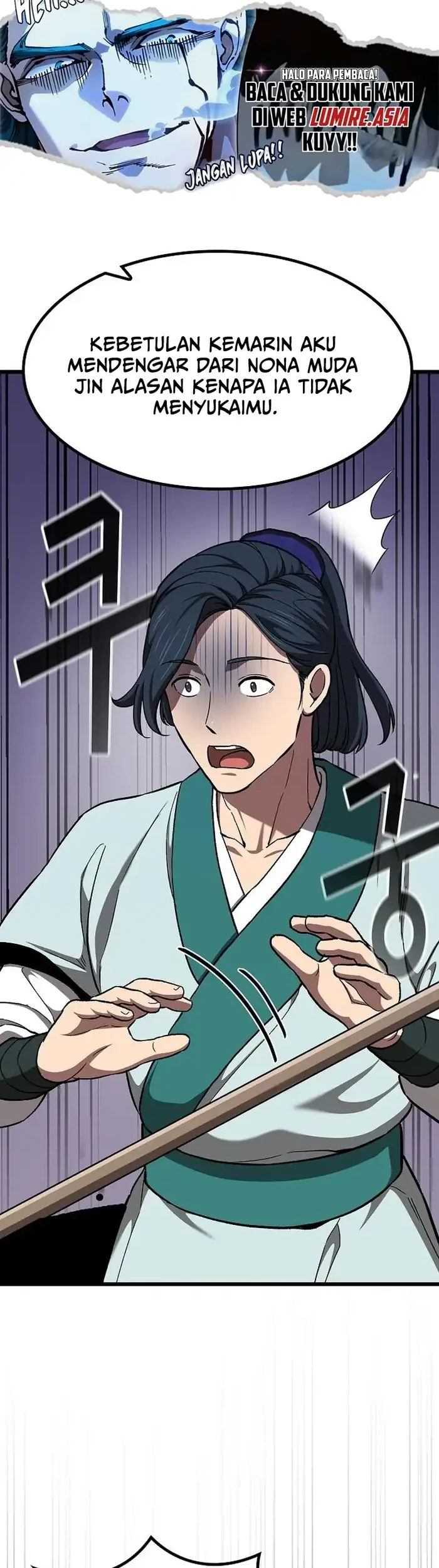 Who’s threatening you with a knife to make you a Heavenly Demon? Chapter 18 Gambar 34