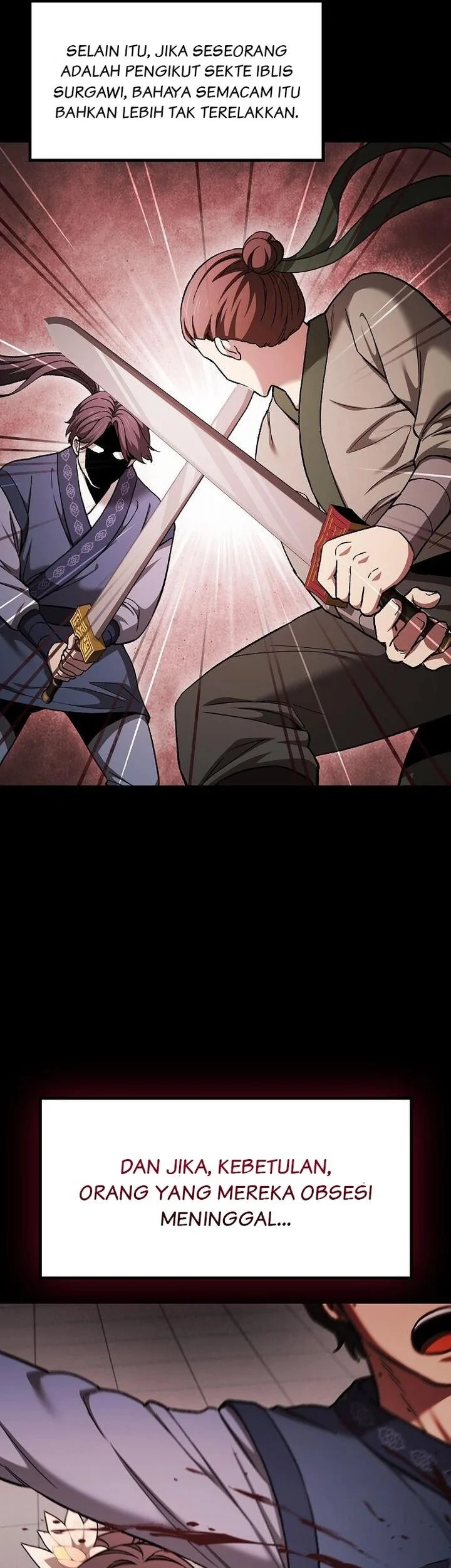 Who’s threatening you with a knife to make you a Heavenly Demon? Chapter 12 Gambar 47