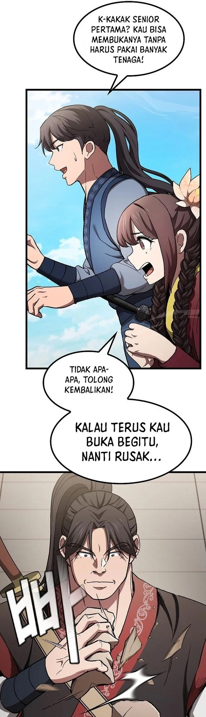 Who’s threatening you with a knife to make you a Heavenly Demon? Chapter 13 Gambar 83