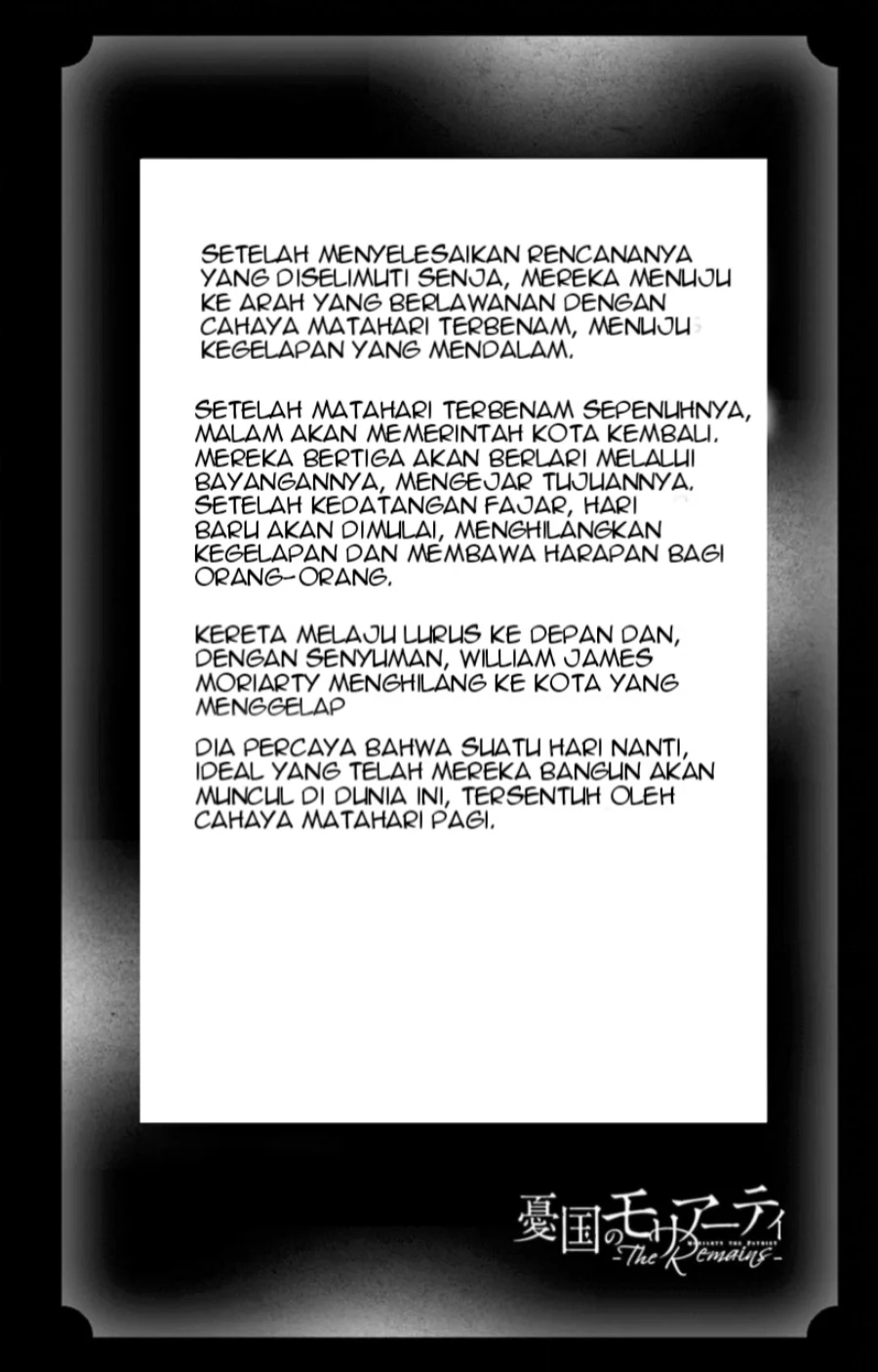 Yuukoku no Moriarty Chapter 16 Gambar 37