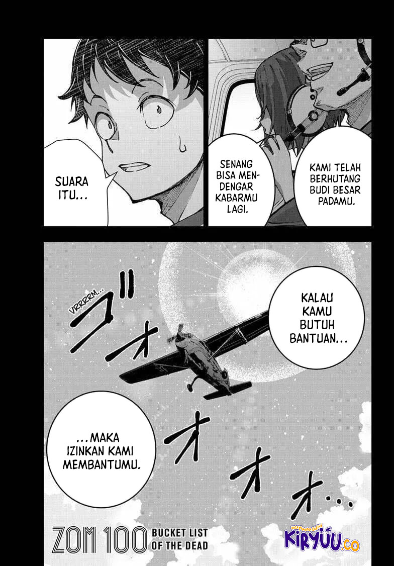 Manga Zombie 100 ~Zombie ni Naru Made ni Shitai 100 no Koto~ Chapter 74 gambar nomor 2