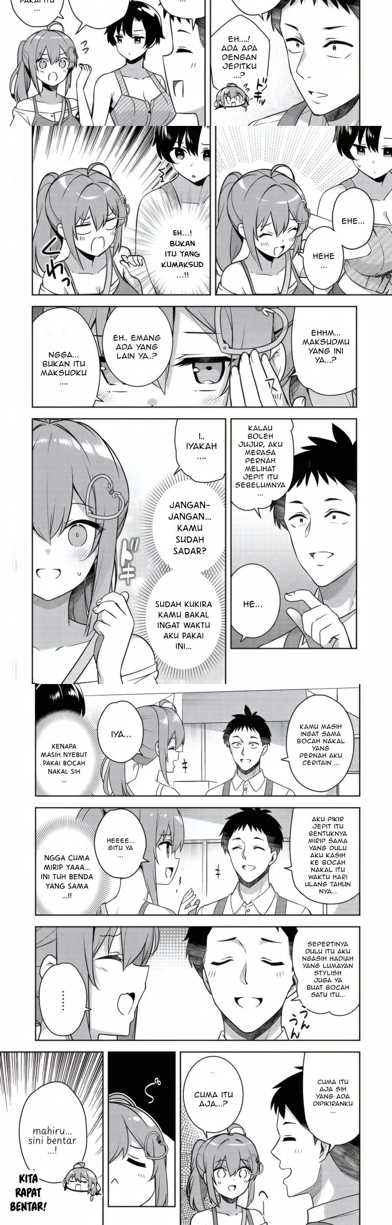 10-Nen Buri ni Saikai shita Kusogaki wa Seijun Bishoujo JK ni Seichou shiteita Chapter 13.1 Gambar 5