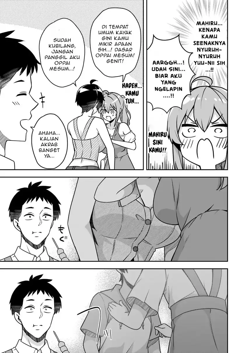 10-Nen Buri ni Saikai shita Kusogaki wa Seijun Bishoujo JK ni Seichou shiteita Chapter 13.2 Gambar 4