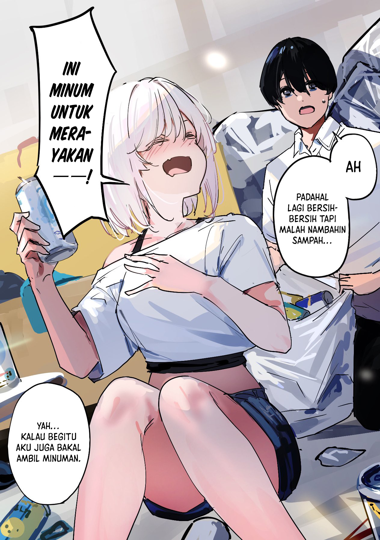 Manga 303-Goushitsu no Kami-sama Chapter 14.5 gambar nomor 2