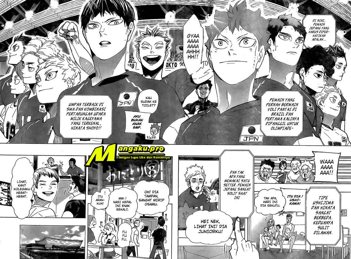 Haikyuu!! Chapter 402 Gambar 17