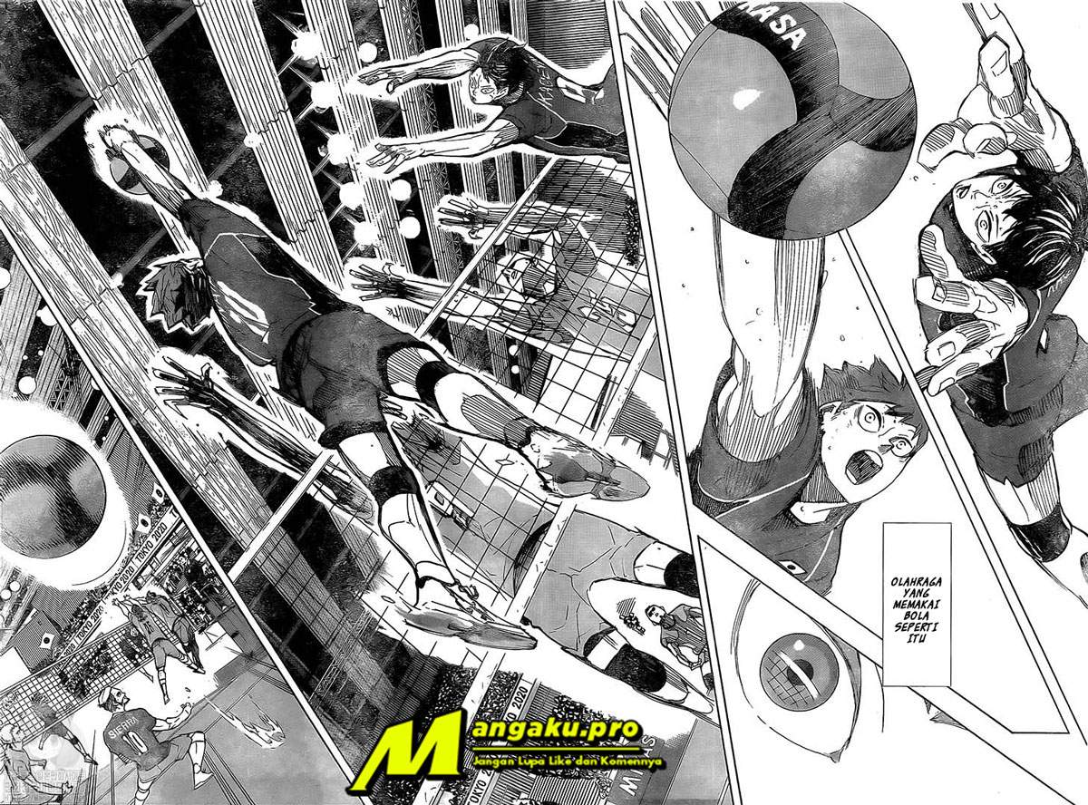 Haikyuu!! Chapter 402 Gambar 21