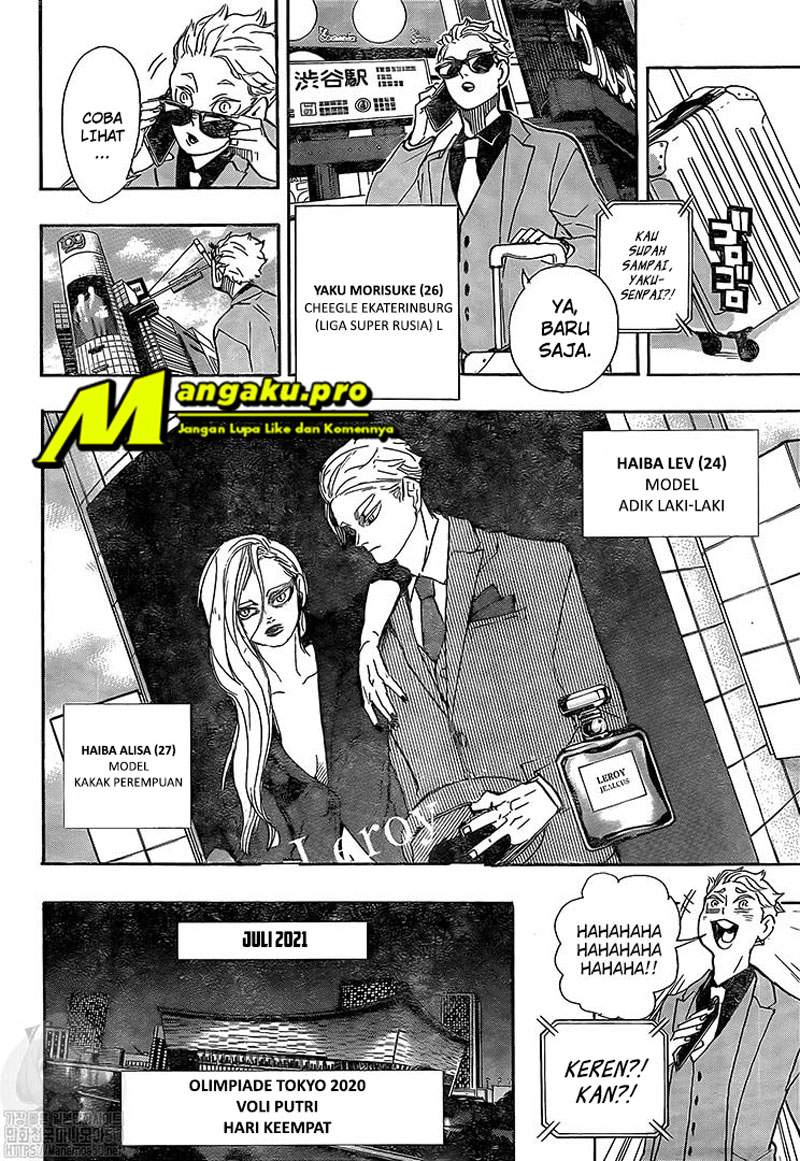 Haikyuu!! Chapter 402 Gambar 9