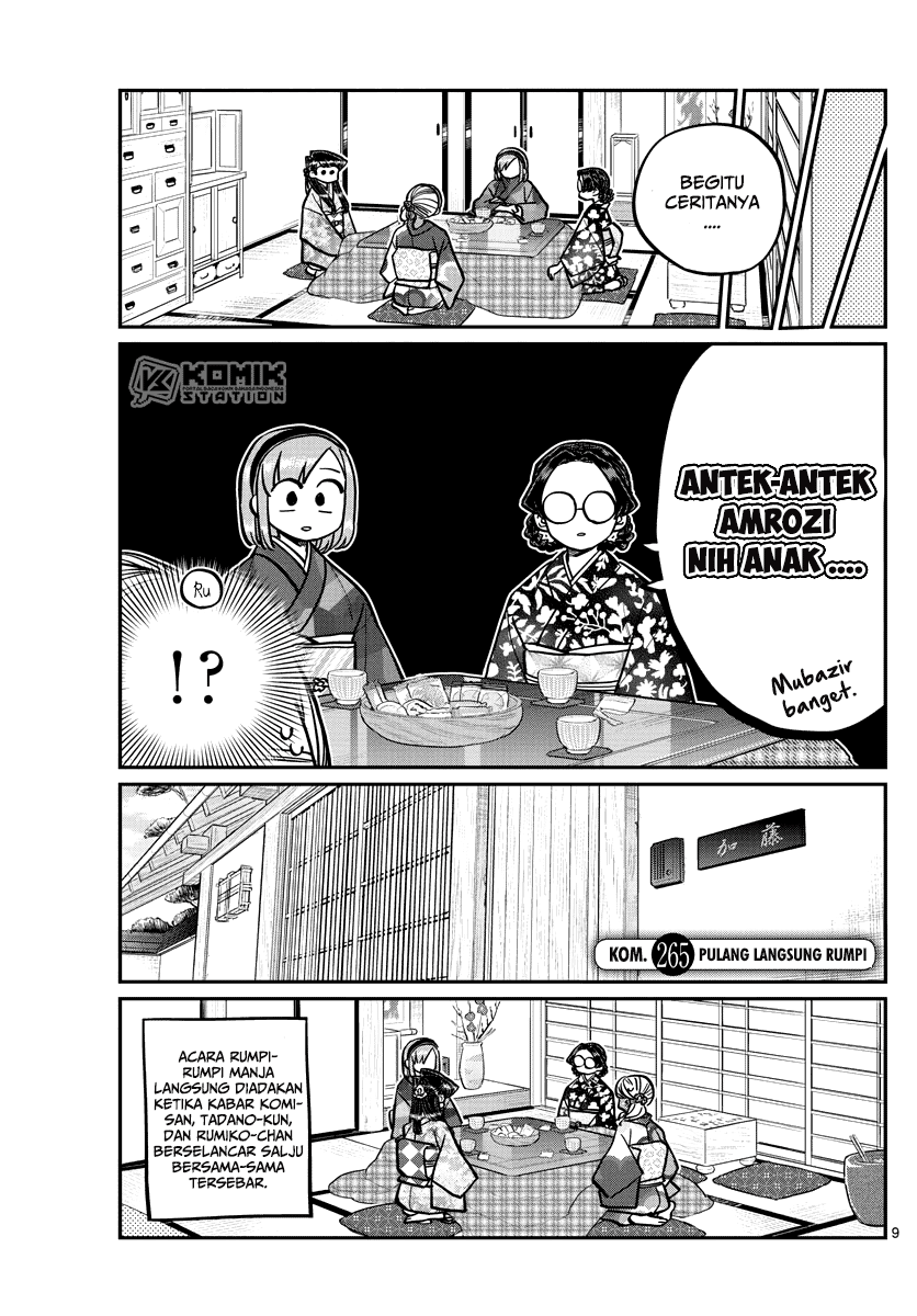 Komi-san wa Komyushou Desu Chapter 265 Gambar 10