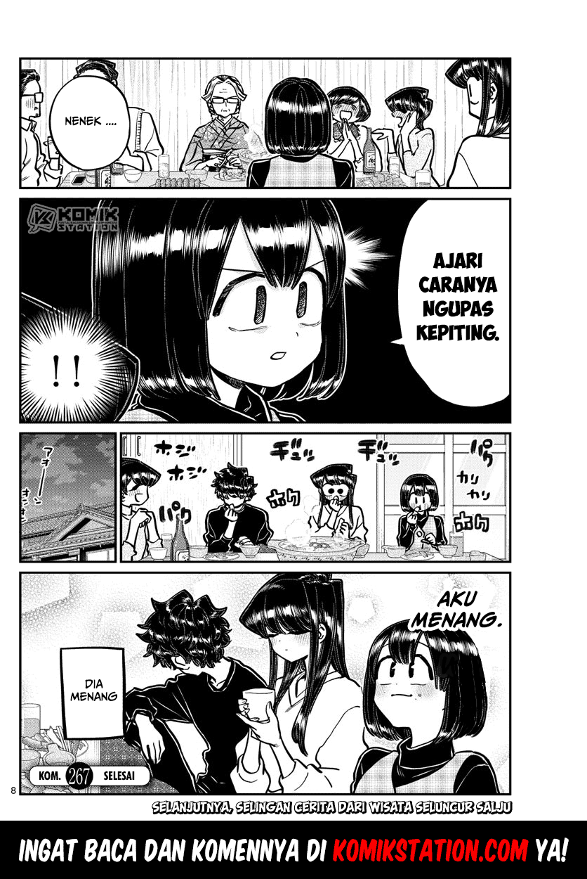 Komi-san wa Komyushou Desu Chapter 267 Gambar 9