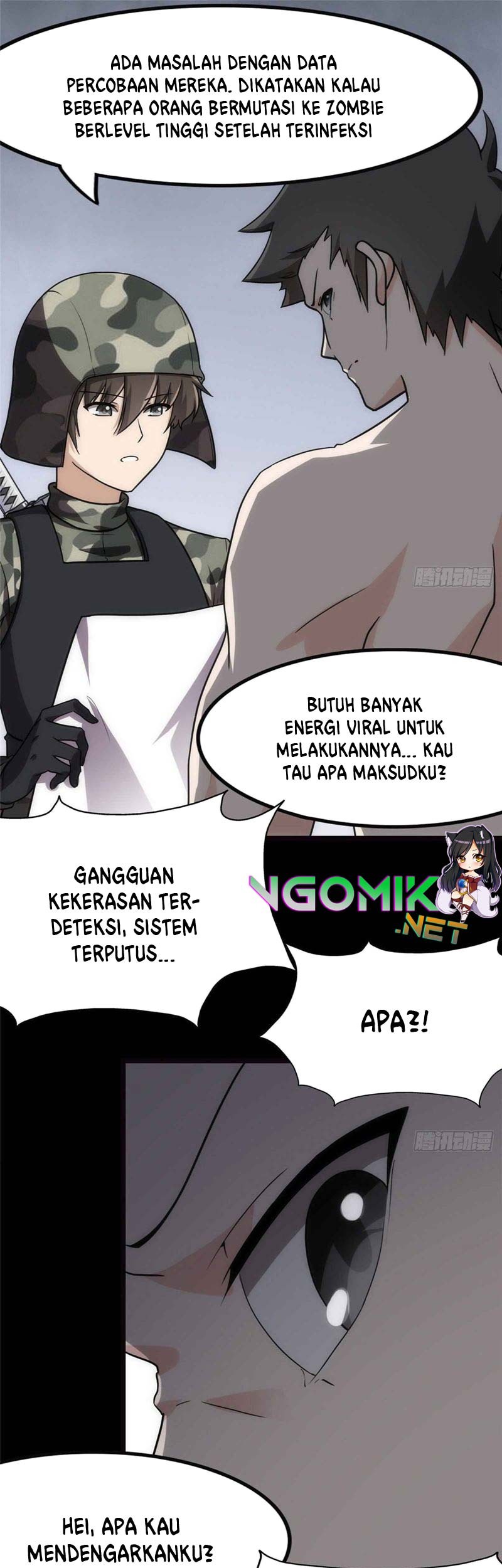 Virus Girlfriend Chapter 244 Gambar 49