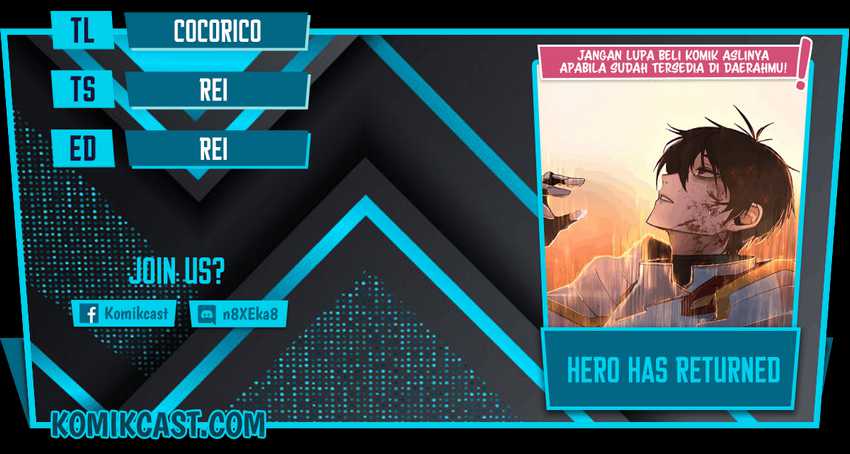 Komik Hero Has Returned Chapter 21 gambar nomor 1