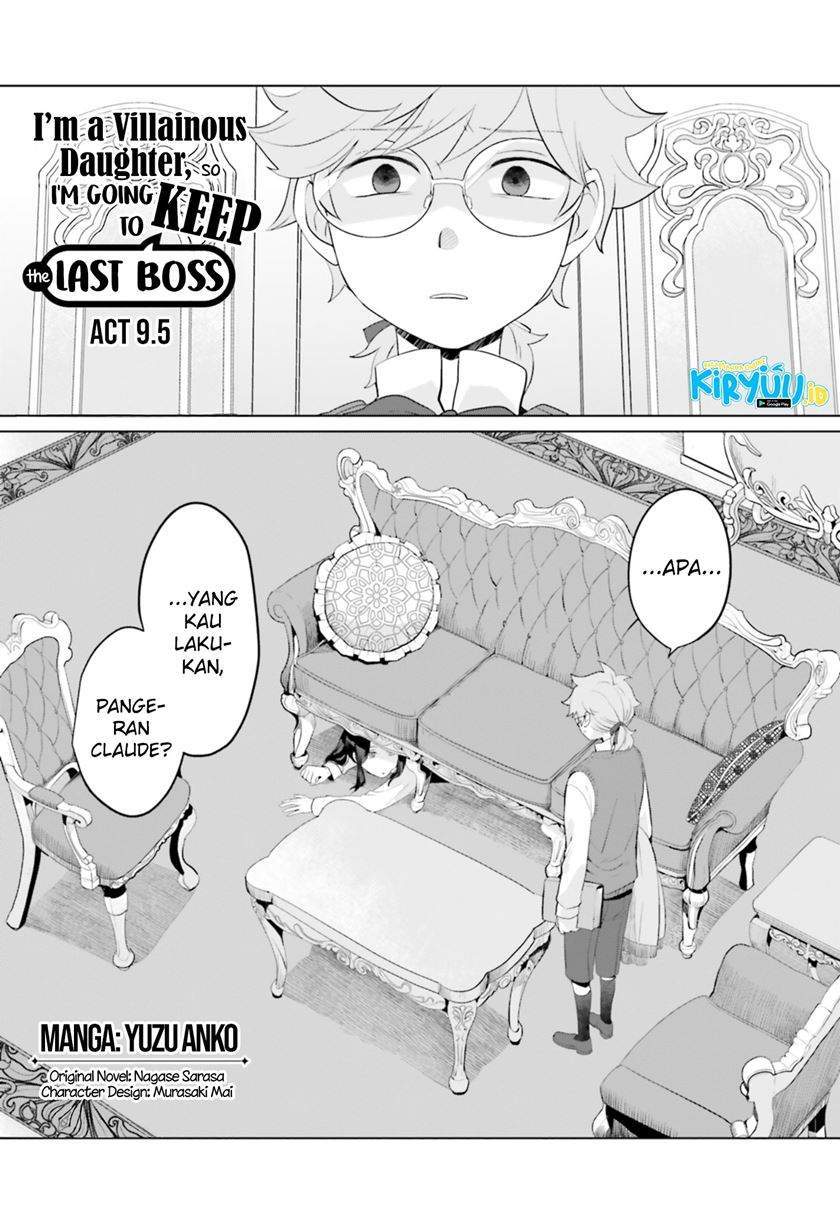Manga I’m a Villainous Daughter so I’m going to keep the Last Boss Chapter 9.5 gambar nomor 2