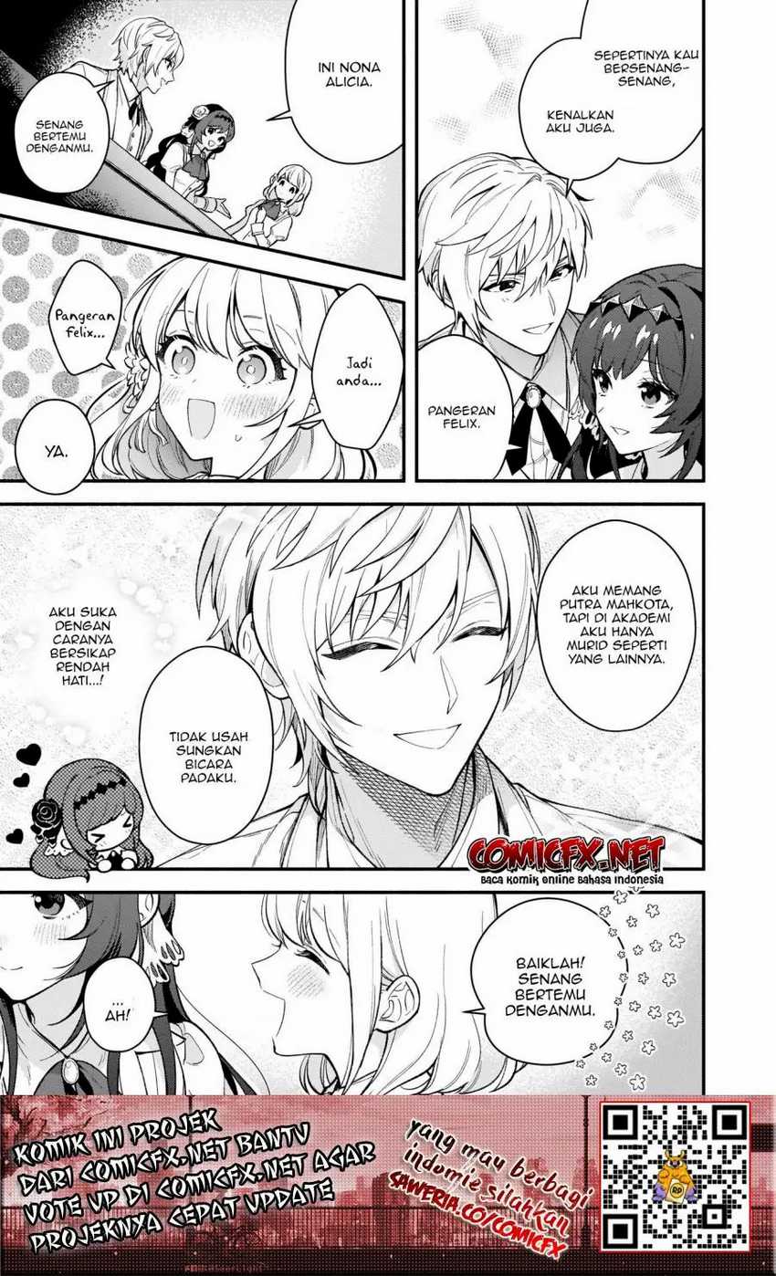 Akuyaku Reijou Route ga Nai Nante, Dare ga Itta no? Chapter 01.2 Gambar 16