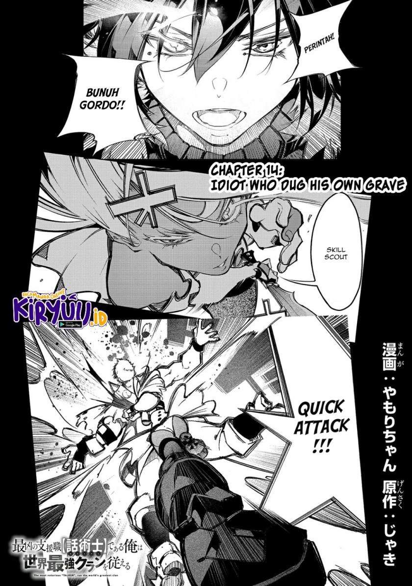 Manga The Most Notorious “Talker” Runs the World’s Greatest Clan Chapter 14 gambar nomor 2