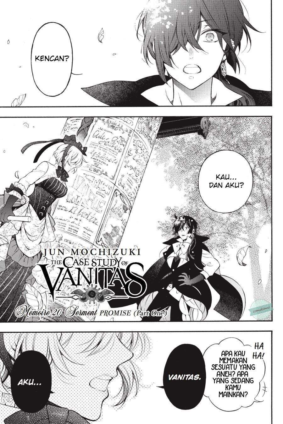Manga Vanitas no Carte Chapter 20 gambar nomor 2