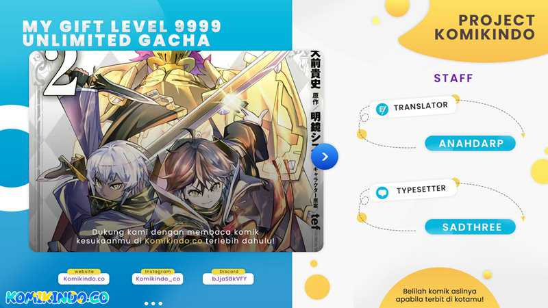 Komik My Gift LVL 9999 Unlimited Gacha Chapter 27 gambar nomor 1