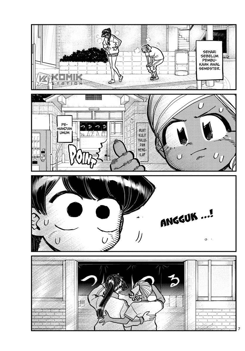 Komi-san wa Komyushou Desu Chapter 276 Gambar 7