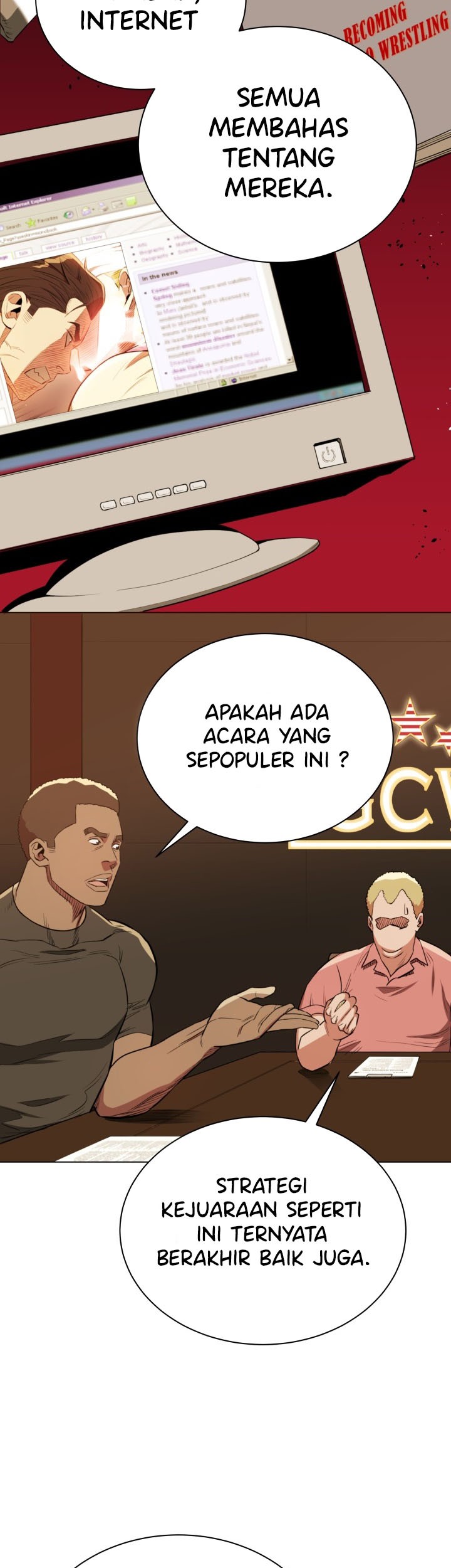 The God Of Professional Wrestling Chapter 18 Gambar 49