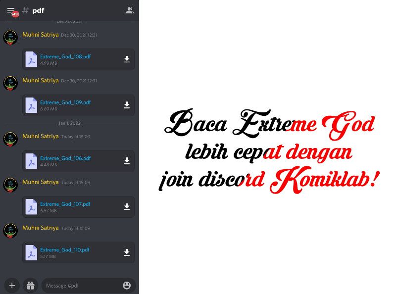 Extreme God Chapter 106 Gambar 38