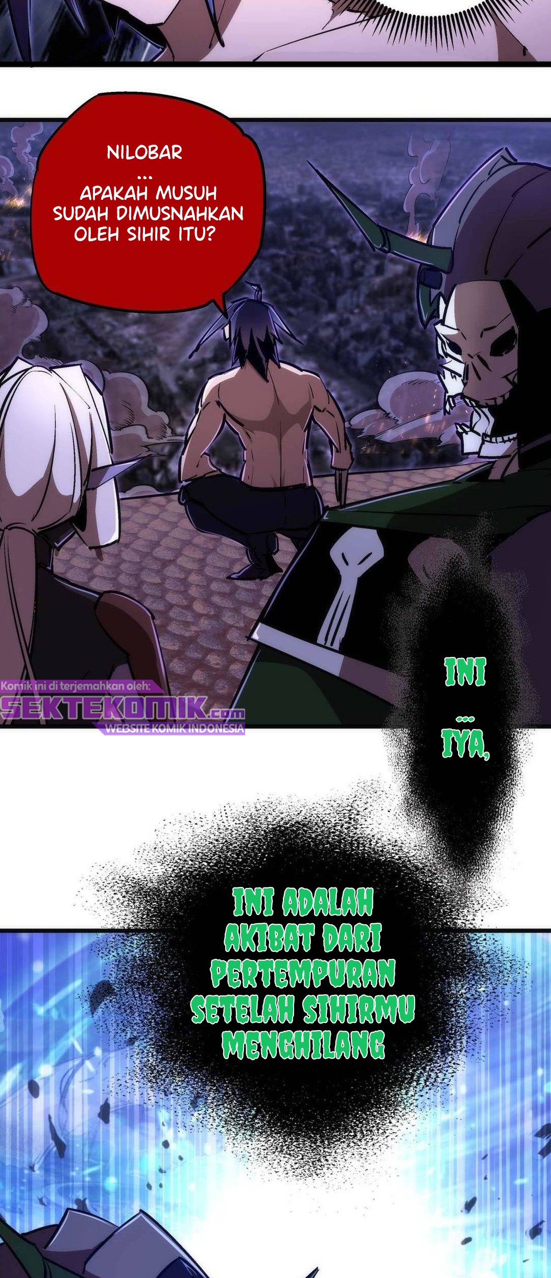 I’m Not The Overlord Chapter 69 Gambar 26