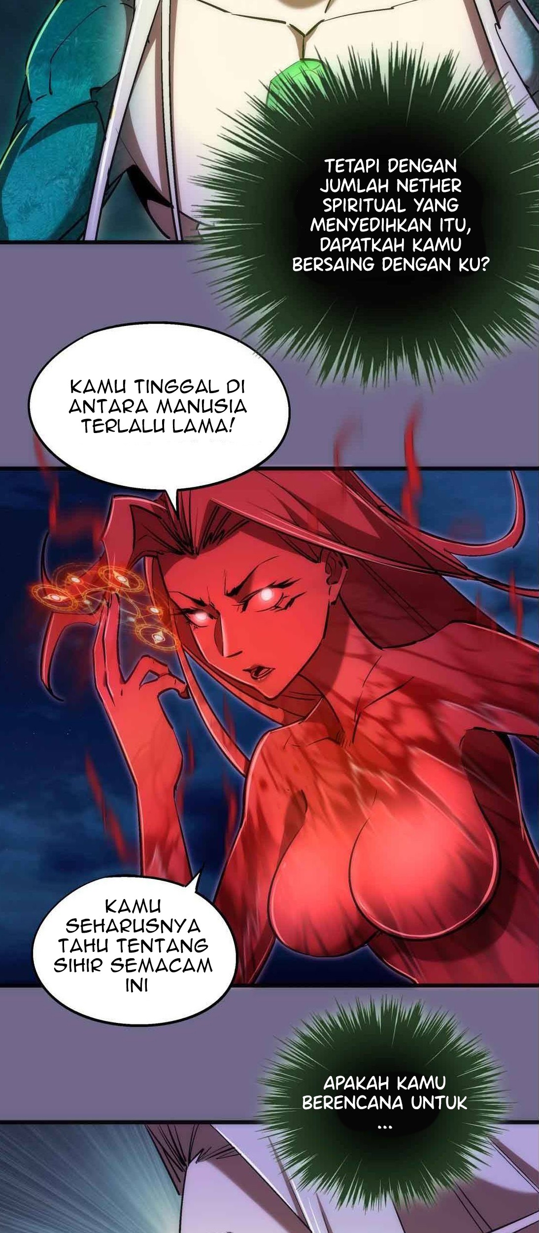 I’m Not The Overlord Chapter 71 Gambar 45