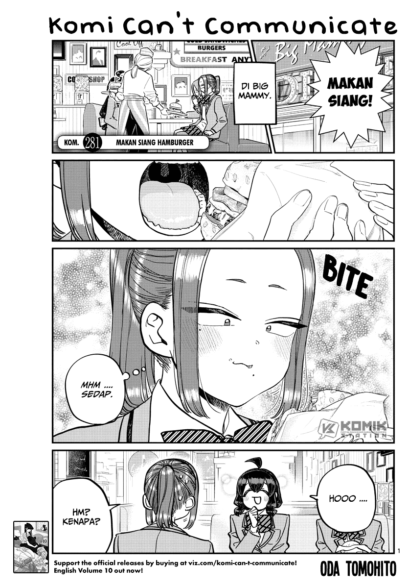 Manga Komi-san wa Komyushou Desu Chapter 281 gambar nomor 2