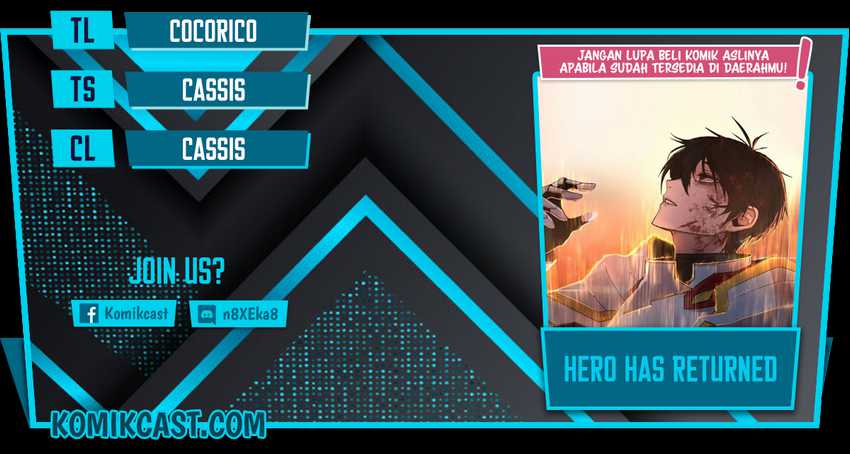 Komik Hero Has Returned Chapter 34 gambar nomor 1