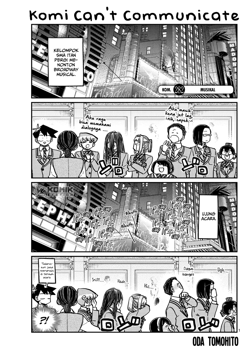 Manga Komi-san wa Komyushou Desu Chapter 282 gambar nomor 2