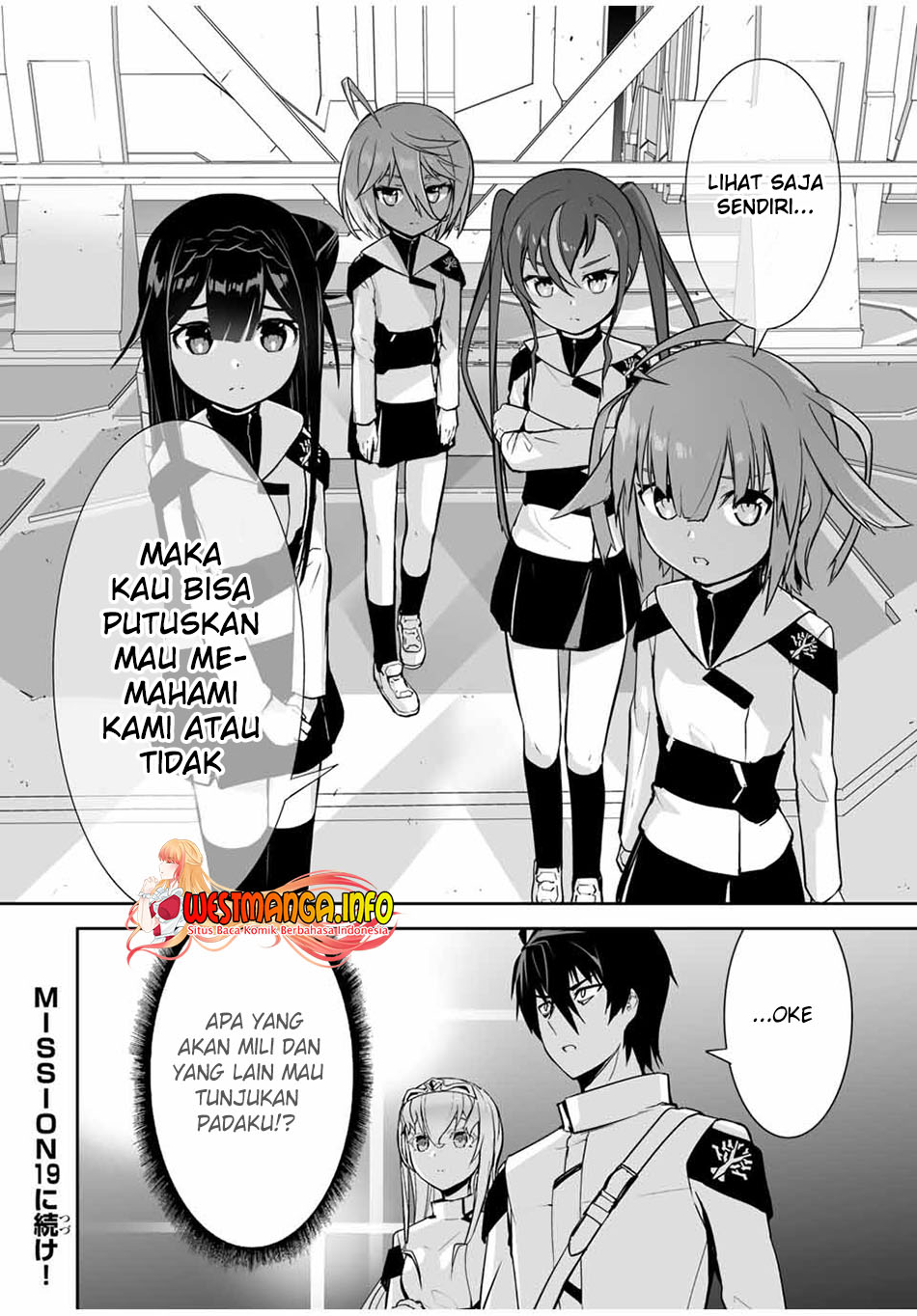 Yuusha Shoutai Kamoku Yuusha Wa Nagisa Renai Chapter 18. Gambar 19