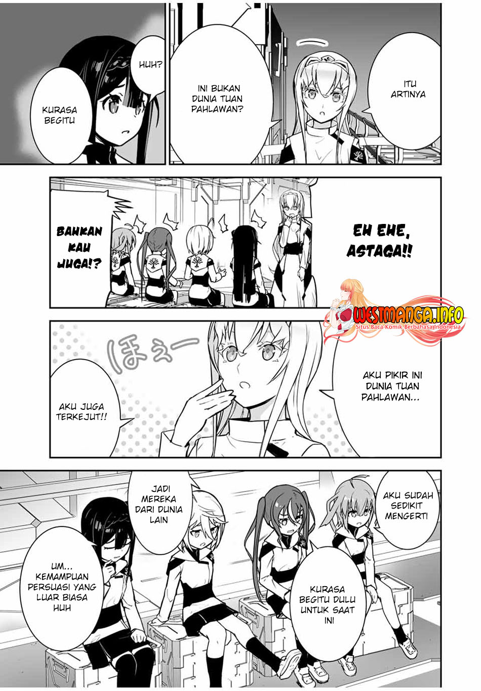 Yuusha Shoutai Kamoku Yuusha Wa Nagisa Renai Chapter 18. Gambar 10