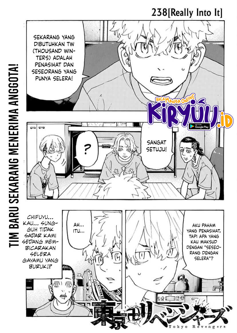 Manga Tokyo卍Revengers Chapter 238 gambar nomor 2
