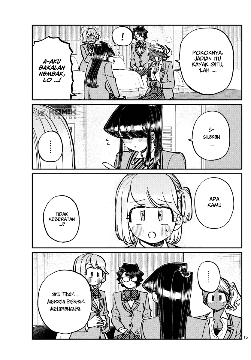 Komi-san wa Komyushou Desu Chapter 285 Gambar 17