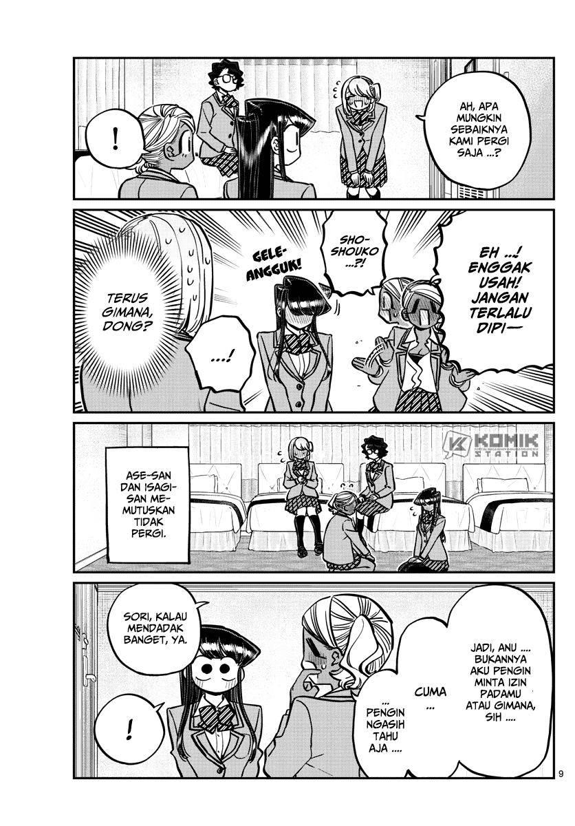 Komi-san wa Komyushou Desu Chapter 285 Gambar 10
