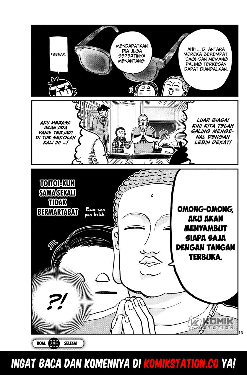 Komi-san wa Komyushou Desu Chapter 286 Gambar 15
