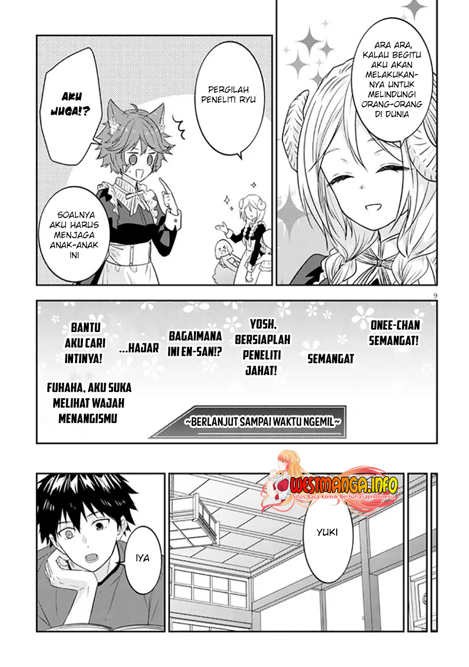 Maou ni Natte node – Dungeon Tsukutte Jingai Musume to Honobono suru Chapter 43.1 Gambar 11