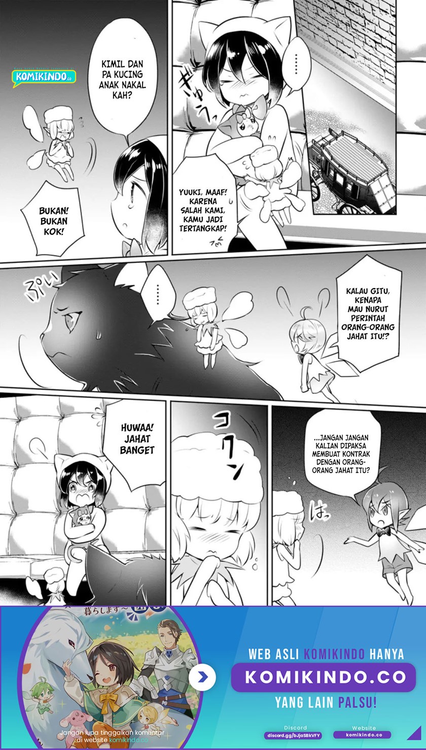 Manga Yasashii Kazoku to, Takusan no Mofumofu ni Kakomarete. Chapter 14 gambar nomor 2